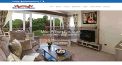 Desktop Screenshot of mikebrowncaravans.com